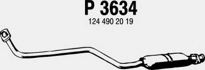 FENNO p3634 -  Предглушитель выхлопных газов