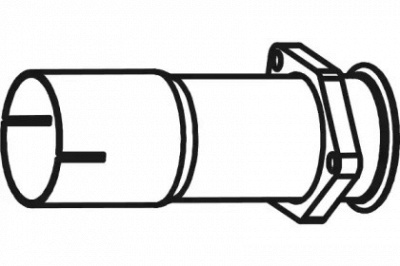 FENNO p3798 -  Труба выхлопного газа