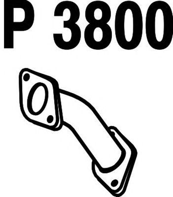 FENNO p3800 -  Труба выхлопного газа