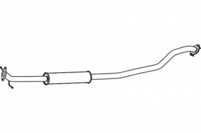 FENNO p43057 -  Средний глушитель выхлопных газов