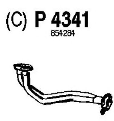 FENNO p4341 -  Труба выхлопного газа