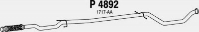 FENNO p4892 -  Труба выхлопного газа