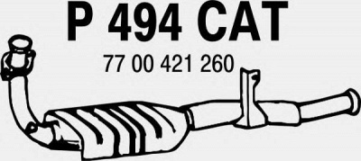 FENNO p494cat -  Катализатор