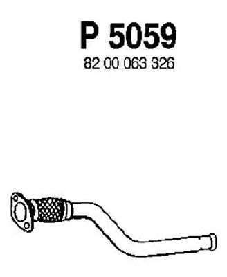 FENNO p5059 -  Труба выхлопного газа