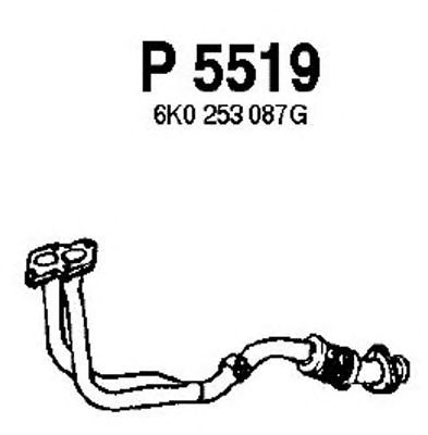 FENNO p5519 -  Труба выхлопного газа