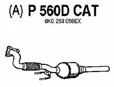 FENNO p560dcat -  Катализатор