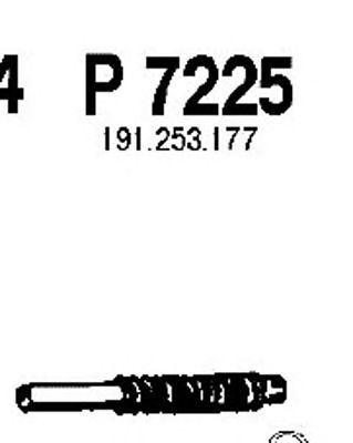 FENNO p7225 -  Труба выхлопного газа