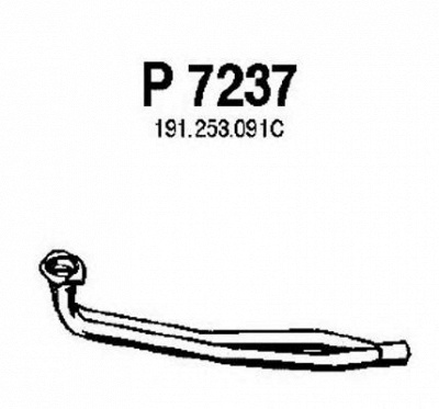 FENNO p7237 -  Труба выхлопного газа