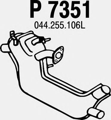 FENNO p7351 -  Труба выхлопного газа