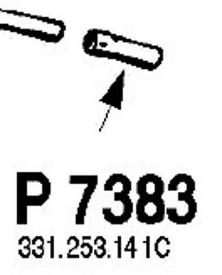 FENNO p7383 -  Труба выхлопного газа