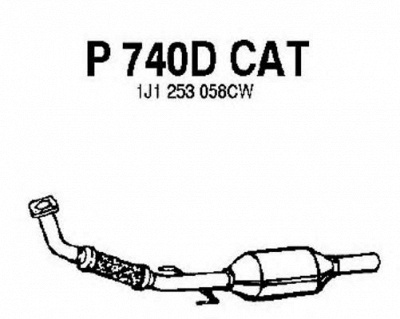 FENNO p740dcat -  Катализатор