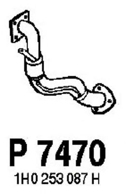 FENNO p7470 -  Труба выхлопного газа