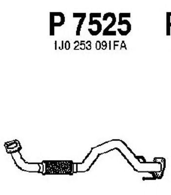 FENNO p7525 -  Труба выхлопного газа