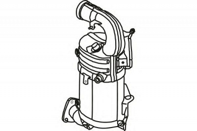 FENNO p9938dpf -  Сажевый / частичный фильтр, система выхлопа ОГ