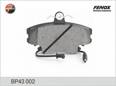 FENOX bp43002 -  Комплект тормозных колодок, дисковый тормоз