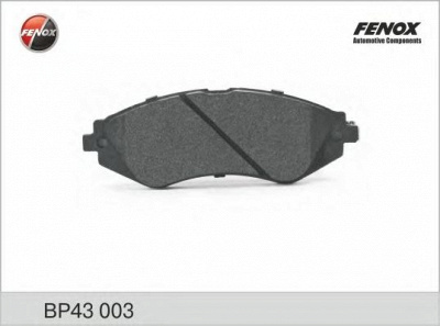 FENOX bp43003 -  Комплект тормозных колодок, дисковый тормоз
