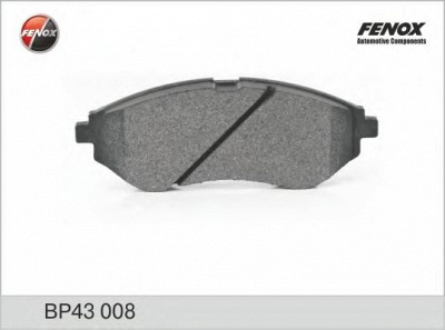 FENOX bp43008 -  Комплект тормозных колодок, дисковый тормоз