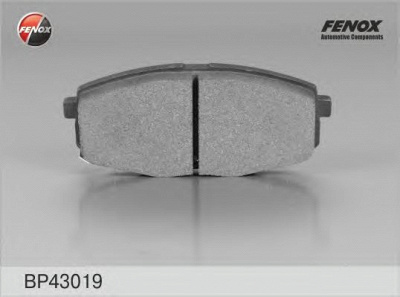 FENOX bp43019 -  Комплект тормозных колодок, дисковый тормоз