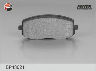 FENOX bp43021 -  Комплект тормозных колодок, дисковый тормоз