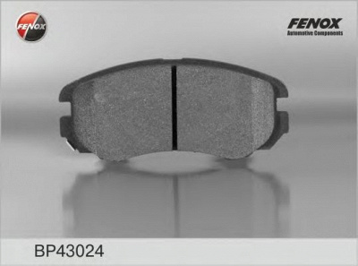 FENOX bp43024 -  Комплект тормозных колодок, дисковый тормоз