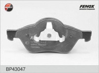 FENOX bp43047 -  Колодки тормозные дисковые передние, комплект