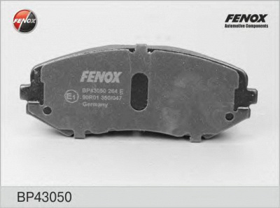 FENOX bp43050 -  Колодки тормозные дисковые передние, комплект