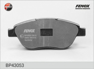 FENOX bp43053 -  Колодки тормозные дисковые передние, комплект