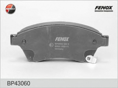 FENOX bp43060 -  Колодки тормозные дисковые передние, комплект