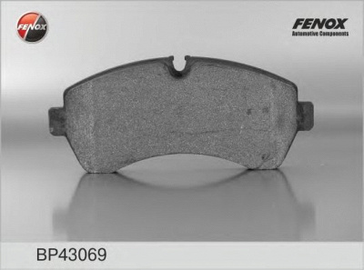 FENOX bp43069 -  Комплект тормозных колодок, дисковый тормоз