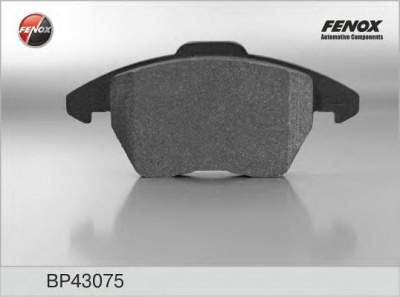 FENOX bp43075 -  Комплект тормозных колодок, дисковый тормоз