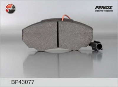 FENOX bp43077 -  Комплект тормозных колодок, дисковый тормоз