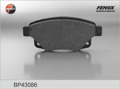 FENOX bp43086 -  Комплект тормозных колодок, дисковый тормоз