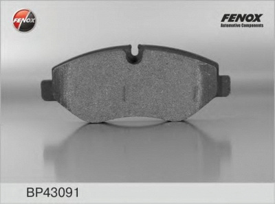 FENOX bp43091 -  Комплект тормозных колодок, дисковый тормоз