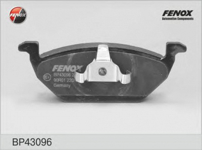 FENOX bp43096 -  Колодки тормозные дисковые передние, комплект