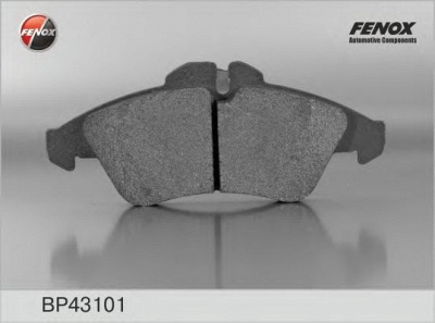 FENOX bp43101 -  Комплект тормозных колодок, дисковый тормоз