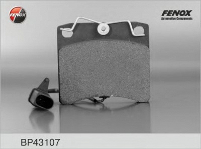 FENOX bp43107 -  Комплект тормозных колодок, дисковый тормоз