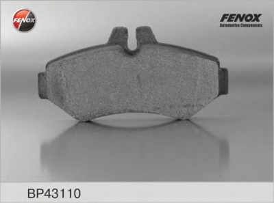FENOX bp43110 -  Комплект тормозных колодок, дисковый тормоз