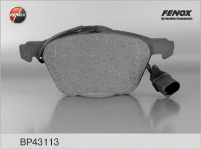 FENOX bp43113 -  Комплект тормозных колодок, дисковый тормоз
