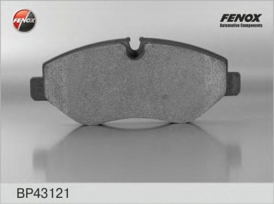 FENOX bp43121 -  Комплект тормозных колодок, дисковый тормоз