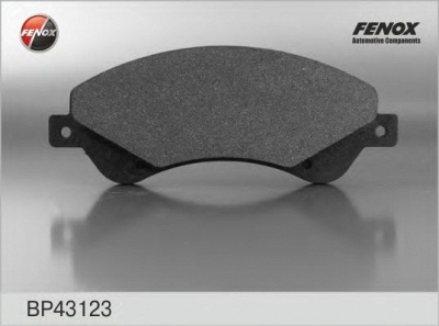 FENOX bp43123 -  Комплект тормозных колодок, дисковый тормоз