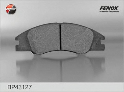 FENOX bp43127 -  Комплект тормозных колодок, дисковый тормоз