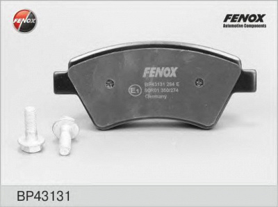 FENOX bp43131 -  Колодки тормозные дисковые передние, комплект