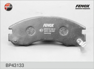 FENOX bp43133 -  Колодки тормозные дисковые передние, комплект