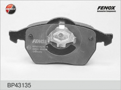 FENOX bp43135 -  Колодки тормозные дисковые передние, комплект