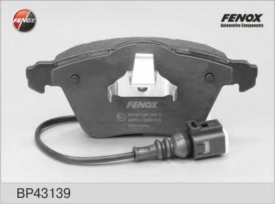 FENOX bp43139 -  Колодки тормозные дисковые передние, комплект