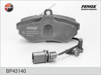 FENOX bp43140 -  Колодки тормозные дисковые передние, комплект
