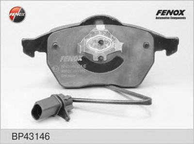 FENOX bp43146 -  Колодки тормозные дисковые передние, комплект