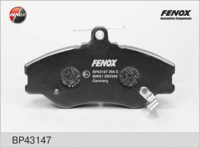 FENOX bp43147 -  Колодки тормозные дисковые передние, комплект