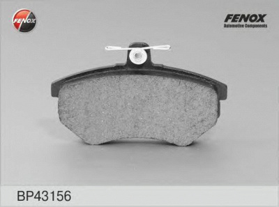 FENOX bp43156 -  Комплект тормозных колодок, дисковый тормоз