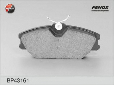 FENOX bp43161 -  Колодки тормозные дисковые передние, комплект
